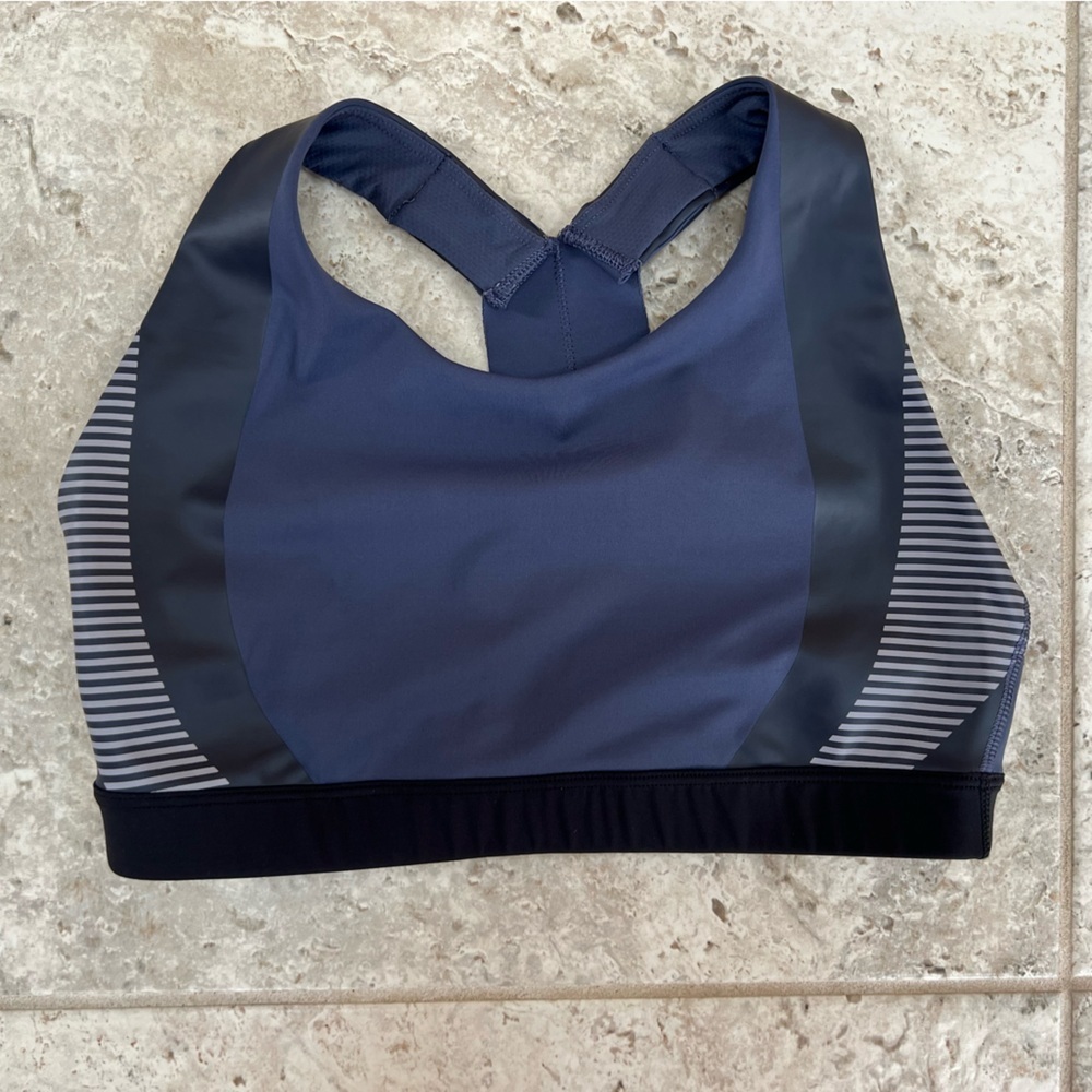 Athleta x Allyson Felix Ultimate Legend Sports Bra, Purple/Blue, S - Picture 8 of 8